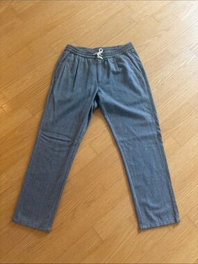 BOGGI MILANO Men'sGray Jogger Pants with Drawstring